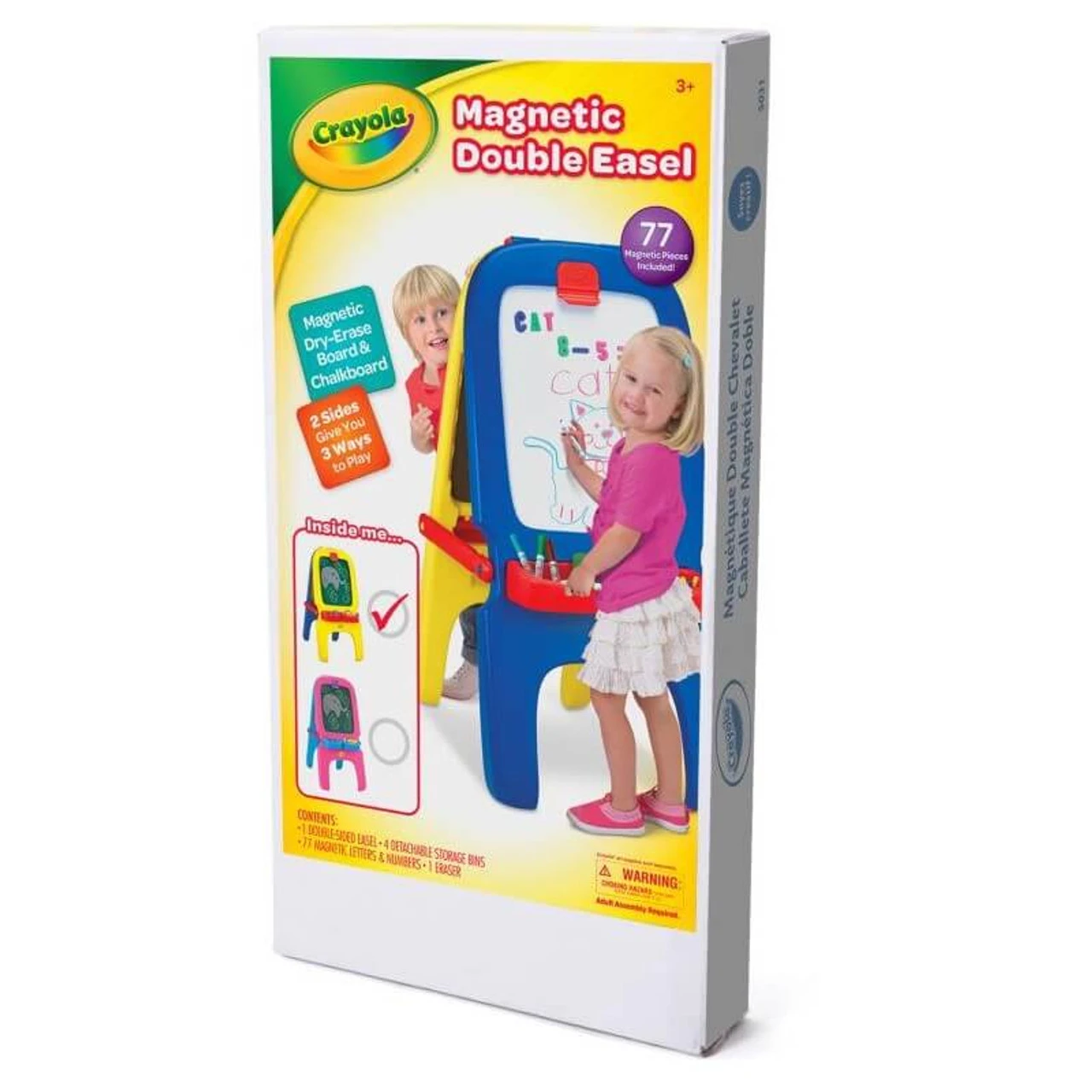 Crayola 3In1 Magnetic Double Sided Easel 5 Crayola 3In1 Magnetic Double Sided Easel - Image 3